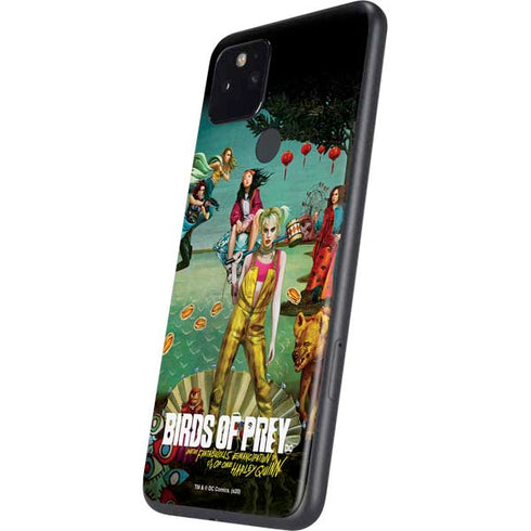 DC Comics Harley Quinn Birds of Prey Variant Movie Poster Google Pixel 5 Skin